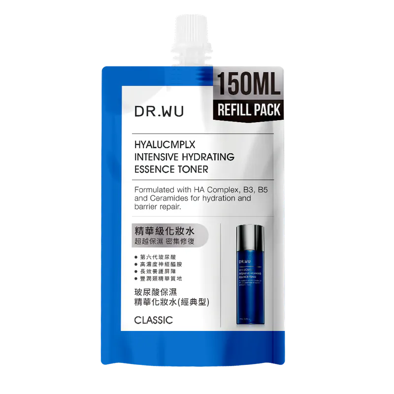 玻尿酸保濕精華化妝水補充包150ML
